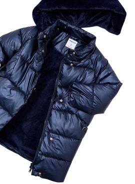 Manteau rembourré Mayoral bleu vif pour fille