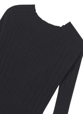 Maillot noir à demi-cygne de Mayoral pour fille