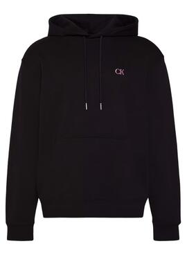 Sweatshirt Calvin Klein Jeans Circle noir pour homme