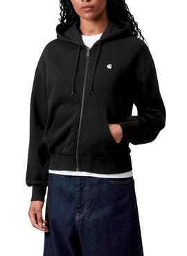 Sweatshirt Carhartt Casey noir pour femme