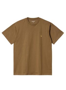 Maillot Carhartt Chase marron pour homme