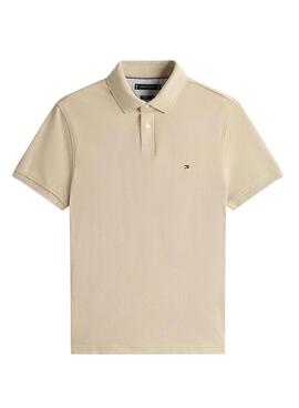 Polo Tommy Hilfiger 1985 beige pour homme