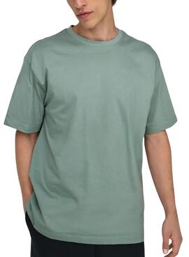 T-shirt Only and Sons Fred turquoise pour homme