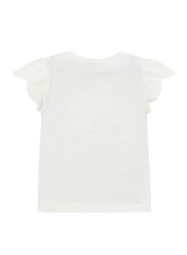 T-shirt Mayoral sac blanc pour fille