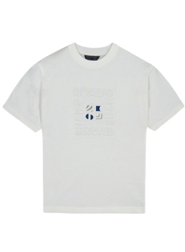 T-shirt Mayoral On The Road blanc pour garçon