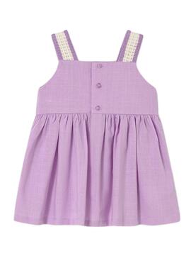 Robe Mayoral Crochet lilas pour bébé