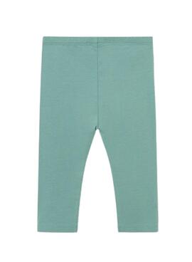 Ensemble de trois pièces bleu pour bébé de la marque Mayoral.