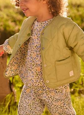 Veste réversible verte Mayoral pour bébé
