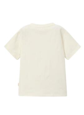 T-shirt Mayoral Vespa blanc pour garçon