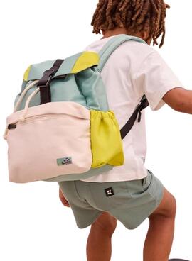 Sac à dos Mayoral à rabat vert pour garçon et fille