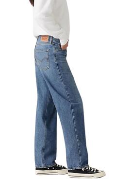 Jean Levis 94 Baggy en jean medio pour femme