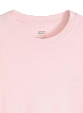 T-shirt Levi's rose basique pour femme