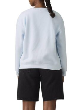 Sweat-shirt Levis Everyday bleu pour femme