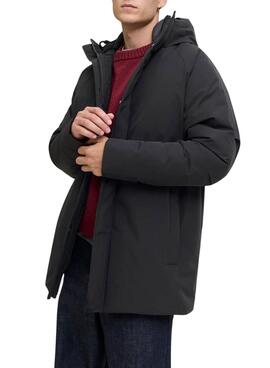 Parka Jack and Jones Wood noir pour homme