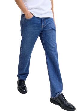 Jean Jack and Jones Chris bleu pour homme