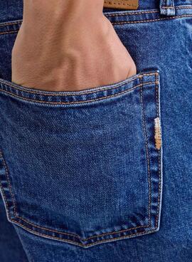 Jean Jack and Jones Chris bleu pour homme