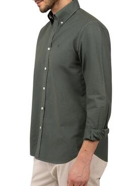Chemise El Ganso teinte verte pour homme