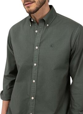 Chemise El Ganso teinte verte pour homme