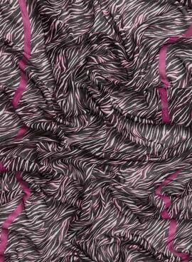 Pieces Bine écharpe imprimée zèbre pour femme