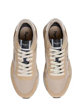 Chaussures Pepe Jeans Hailon beige pour homme