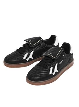 Chaussures Pepe Jeans Ball Equip noires pour homme
