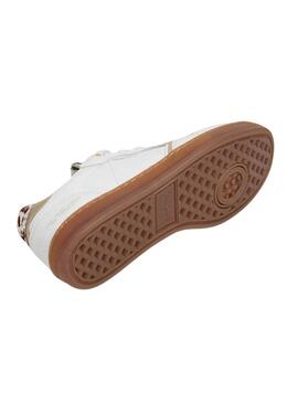 Chaussures Pepe Jeans Ball Chic blanches pour femme
