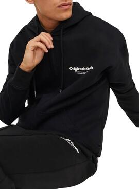 Sweatshirt Jack and Jones Vesterbro noir pour homme