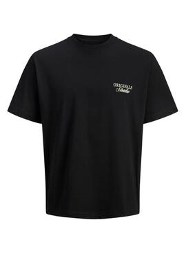 T-shirt Jack and Jones Norrebro noir pour homme