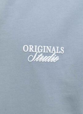 Sweatshirt Jack and Jones Norrebro bleu pour homme