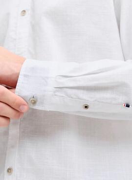 Chemise Jack and Jones Henry blanc pour homme.