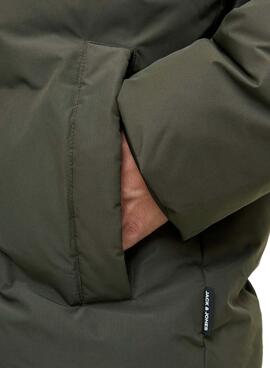 Veste matelassée Jack and Jones Soho verte pour homme