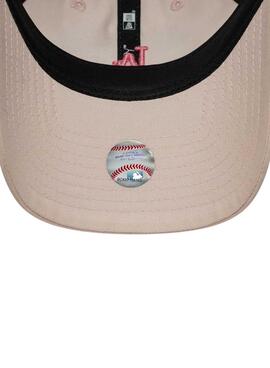 Casquette New Era Washed Mini LA Dodgers 9TWENTY beige pour femme
