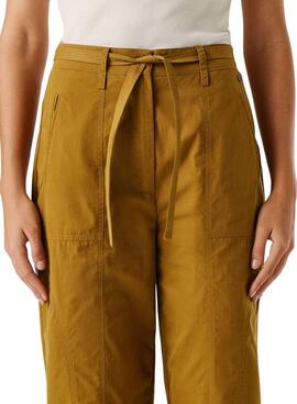 Pantalon Pepe Jeans Alice moutarde pour femme