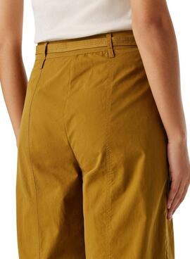 Pantalon Pepe Jeans Alice moutarde pour femme