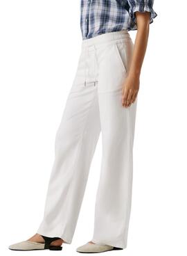 Pantalon Pepe Jeans Eva blanc pour femme