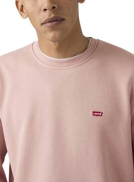 Sweatshirt Levis The Original rose pour homme