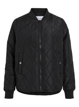 Veste bombardier Vila Vitate noire pour femme