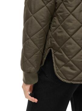 Veste bomber Vila Vitate verte pour femme