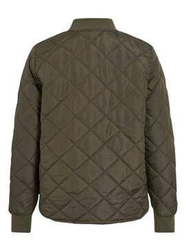 Veste bomber Vila Vitate verte pour femme
