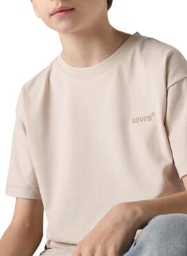 T-shirt Levi's Red Tab Vintage beige pour enfant