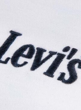 T-shirt Levis Classic And Clean blanc pour enfant