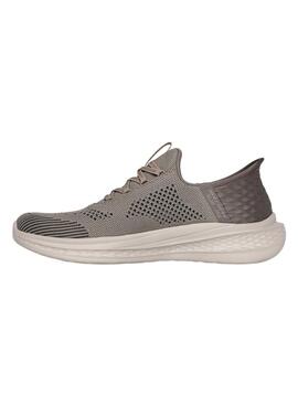 Chaussures Skechers Slade Quinto gris pour homme