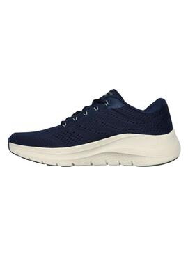 Chaussures Skechers Arch Fit bleu marine pour homme