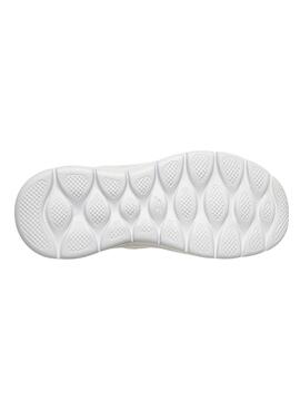 Chaussures Skechers Go Walk blanches pour femme