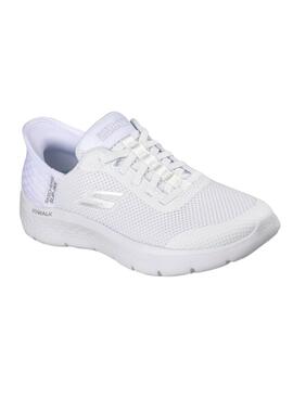 Chaussures Skechers Go Walk blanches pour femme
