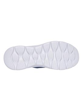 Chaussures Skechers Go Walk bleues pour femmes