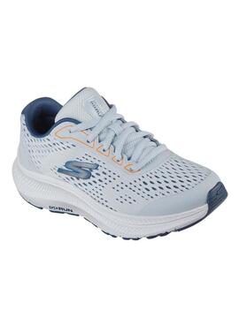 Chaussures Skechers Go Run bleues pour femmes