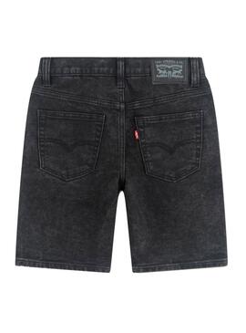 Bermuda Levis 511 ajustado negro para niño