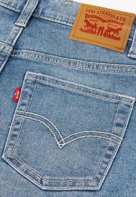 Bermuda Levis 511 Slim Fit bleu pour enfant.