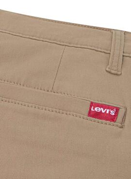 Pantalon chino Levis Relaxed Straight camel pour enfant